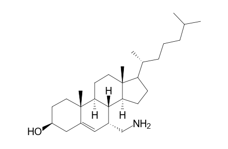 7-.alpha.-(Aminomethyl)cholesterol