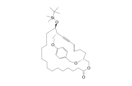 (15R,16S,23R)-15-[tert-butyl(dimethyl)silyl]oxy-23-[(4-methoxyphenyl)methoxy]-16-methyl-1-oxacyclotetracos-19-en-17-yn-2-one