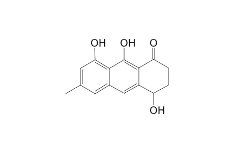 4,8,9-Trihydroxy-6-methyl-3,4-dihydro-2H-anthracen-1-one