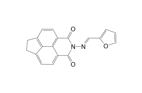 1H-indeno[6,7,1-def]isoquinoline-1,3(2H)-dione, 2-[[(E)-2-furanylmethylidene]amino]-6,7-dihydro-