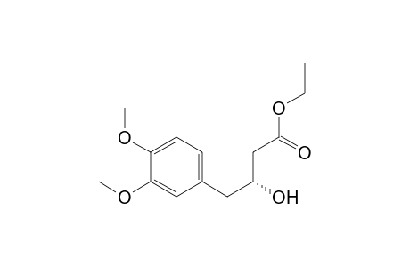 (R)-(-)-ETHYL_3-HYDROXY-4-(3,4-DIMETHOXYPHENYL)-BUTANOATE