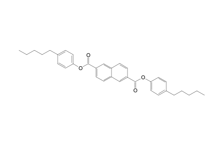 2,6-Naphthalenediol, bis(4-pentylbenzoate)