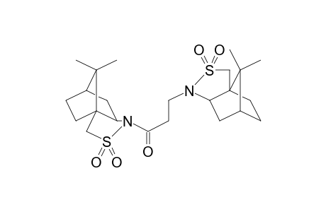 1-Propanone, 1,3-bis[(7S)-10,10-dimethyl-5-thia-4-azotricyclo-[5.2.1.0(3,7)]decan-4-yl, 5,5-dioxide]-