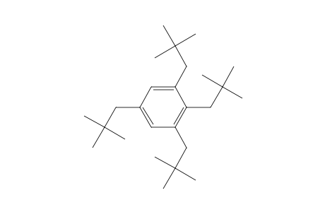 Benzene, 1,2,3,5-tetrakis(2,2-dimethylpropyl)-