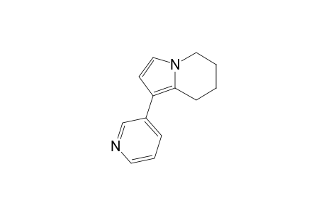 1-Pyrid-3-yl-5,6,7,8-tetrahydroindolizine