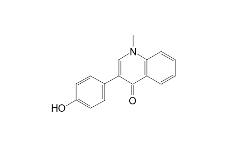 3-(4-Hydroxyphenyl)-1-methylquinolin-4(1H)-one