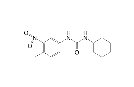 1-cyclohexyl-3-(3-nitro-p-tolyl)urea