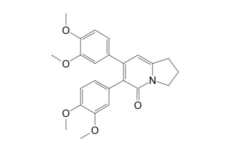 6,7-Bis(3,4-dimethoxyphenyl)-1,2,3-trihydroindolizine-5-one