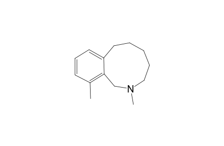 2,11-Dimethyl-2,3,4,5,6,7-hexahydro-1H-2-benzazonine