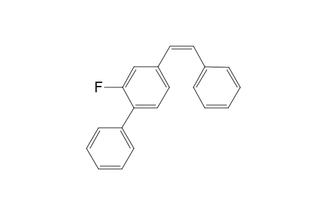 1-(4-phenyl-3-fluoro-phenyl)-2-phenyl-Z-ethene