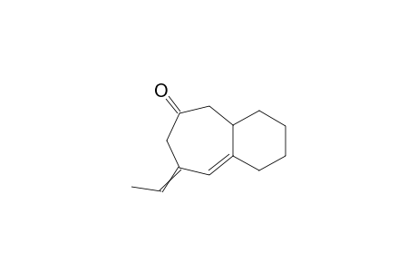 8-Ethylidene-3,4,4a,5,7,8-hexahydro-1H-benzo[7]annulen-6(2H)-one