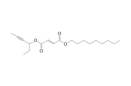 Fumaric acid, hex-4-yn-3-yl nonyl ester