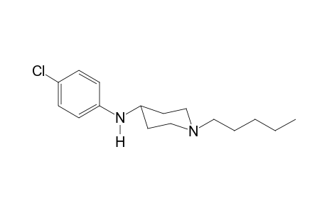 N-(4-Chlorophenyl)-1-pentylpiperidin-4-amine