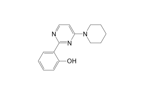2-(2-Hydroxyphenyl)-4-piperidylpyrimidine