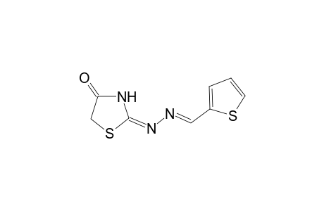 2-[(2E)-2-(2-thienylmethylene)hydrazino]thiazol-4-one