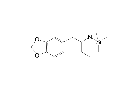 1-(3,4-Methylenedioxyphenyl)butan-2-amine TMS