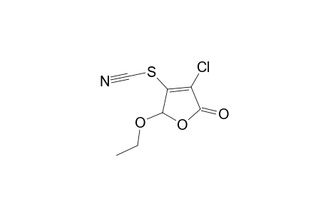 3-Chloro-5-ethoxy-4-thiocyanatofuran-2(5H)-one