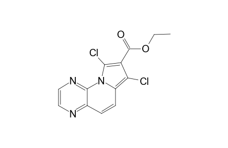 ETHYL-1,3-DICHLOROPYRAZINO-[2,3-G]-INDOLIZINE-2-CARBOXYLATE