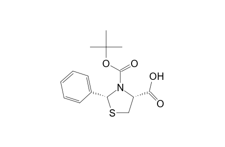 (2R,4R)-3-tert-butoxycarbonyl-2-phenyl-thiazolidine-4-carboxylic acid