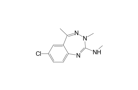 (7-chloro-3,5-dimethyl-1,3,4-benzotriazepin-2-yl)-methyl-amine