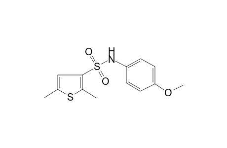 N-(4-methoxyphenyl)-2,5-dimethyl-3-thiophenesulfonamide