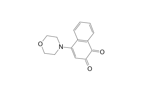 1,2-Naphthalenedione, 4-(4-morpholinyl)-