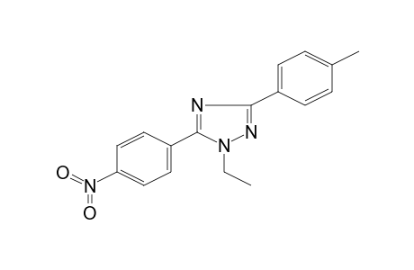 1-Ethyl-5-(4-nitrophenyl)-3-p-tolyl-1H-[1,2,4]triazole