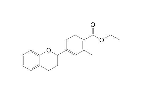 2-(4-Carbethoxy-3-methylcyclohexa-1,3-dienyl)-3,4-dihydro-2H-1-benzopyran