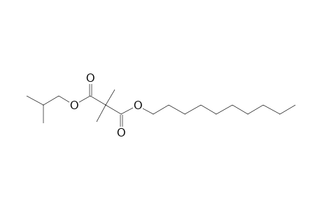 Dimethylmalonic acid, decyl isobutyl ester