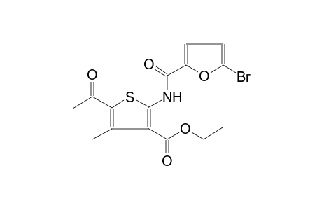 ethyl 5-acetyl-2-[(5-bromo-2-furoyl)amino]-4-methyl-3-thiophenecarboxylate