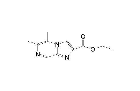 2-ETHOXYCARBONYL-5,6-DIMETHYLIMIDAZO-[1,2-A]-PYRAZINE