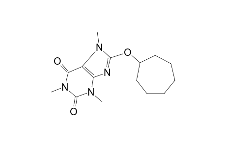 Caffeine, 8-(cycloheptyloxy)-