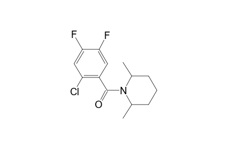 Methanone, (2-chloro-4,5-difluorophenyl)(2,6-dimethyl-1-piperidyl)-