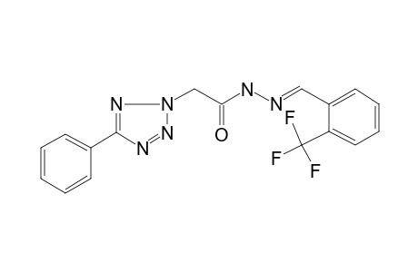 Acethydrazide, 2-(5-phenyl-2H-tetrazol-2-yl)-N2-(2-trifluoromethylbenzylideno)-