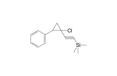 Silane, [2-(1-chloro-2-phenylcyclopropyl)ethynyl](trimethyl)-