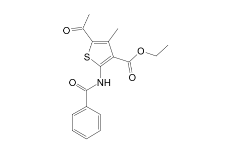 Ethyl 5-acetyl-2-(benzoylamino)-4-methyl-3-thiophenecarboxylate