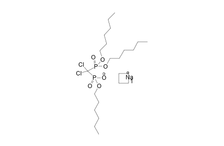 Trihexyl clodronate - monosodium salt