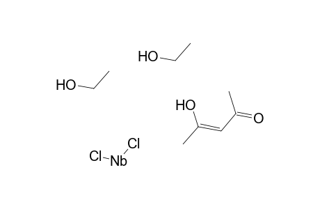 dichloroniobium; ethanol; (Z)-4-hydroxypent-3-en-2-one