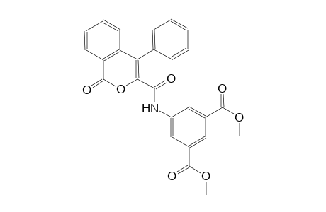 dimethyl 5-{[(1-oxo-4-phenyl-1H-isochromen-3-yl)carbonyl]amino}isophthalate