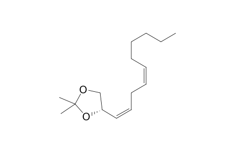 (Z,Z)-4-Deca-1,4-dien-1-yl-2,2-dimethyl-1,3-dioxolane