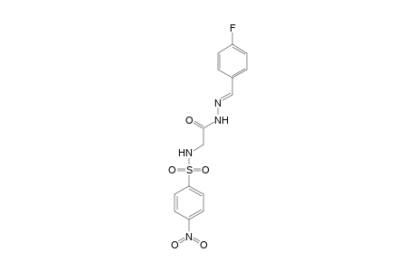 N-[(E)-(4-fluorobenzylidene)amino]-2-(nosylamino)acetamide