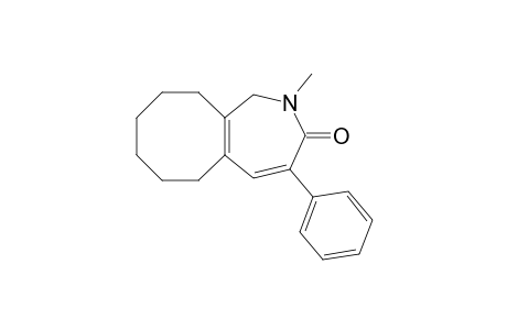 2-METHYL-4-PHENYL-1,2,6,7,8,9,10,11-OCTAHYDRO-3H-CYCLOOCTA-[C]-AZEPIN-3-ONE