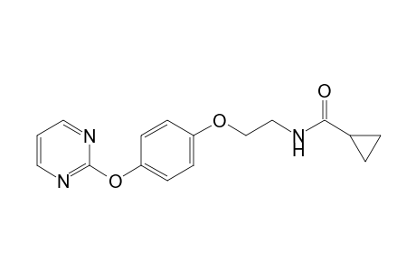 Cyclopropanecarboxamide, N-[2-[4-(2-pyrimidinyloxy)phenoxy]ethyl]-