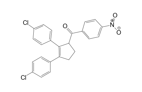 (2,3-bis(4-chlorophenyl)cyclopent-2-enyl)(4-nitrophenyl)methanone