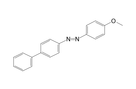 4-[(E)-(4-Methoxyphenyl)diazenyl]-1,1'-biphenyl