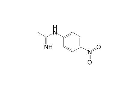 N-(4-nitrophenyl)acetimidamide