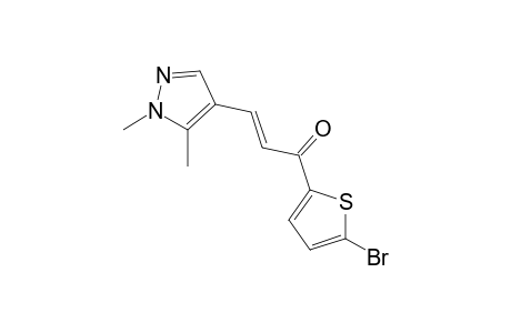 (2E)-1-(5-bromo-2-thienyl)-3-(1,5-dimethyl-1H-pyrazol-4-yl)-2-propen-1-one