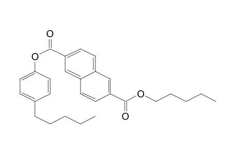 2-Pentyl 6-(4-pentylphenyl) 2,6-naphthalenedicarboxylate