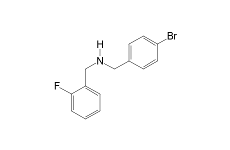 N-(4-Bromobenzyl)-N-(2-fluorobenzyl)amine