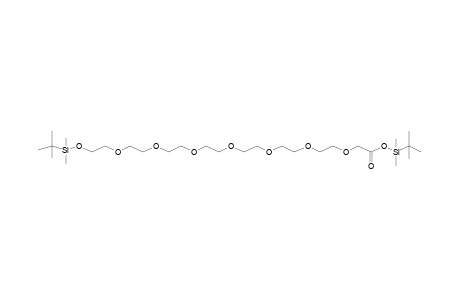 Tert-butyldimethylsilyl 2,2,3,3-tetramethyl-4,7,10,13,16,19,22,25-octaoxa-3-silaheptacosan-27-oate